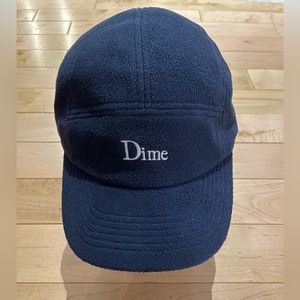 DIME 5 PANEL FLEECE HAT NAVY
